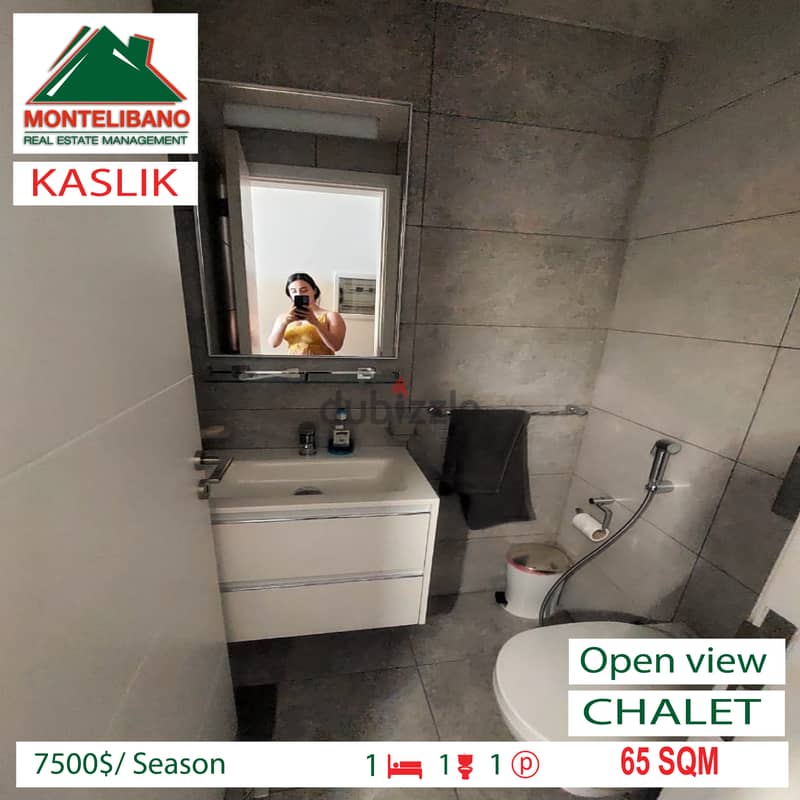 Fully furnished chalet for rent in KASLIK!!! 2