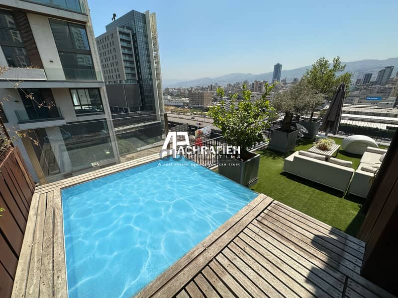 400 Sqm - Penthouse For Sale In Achrafieh - شقة للبيع في الأشرفية 7