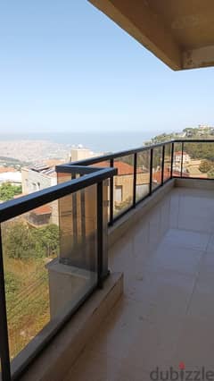 340 m2 duplex +terrace+ mountain/sea view for sale in Jouret El Balout