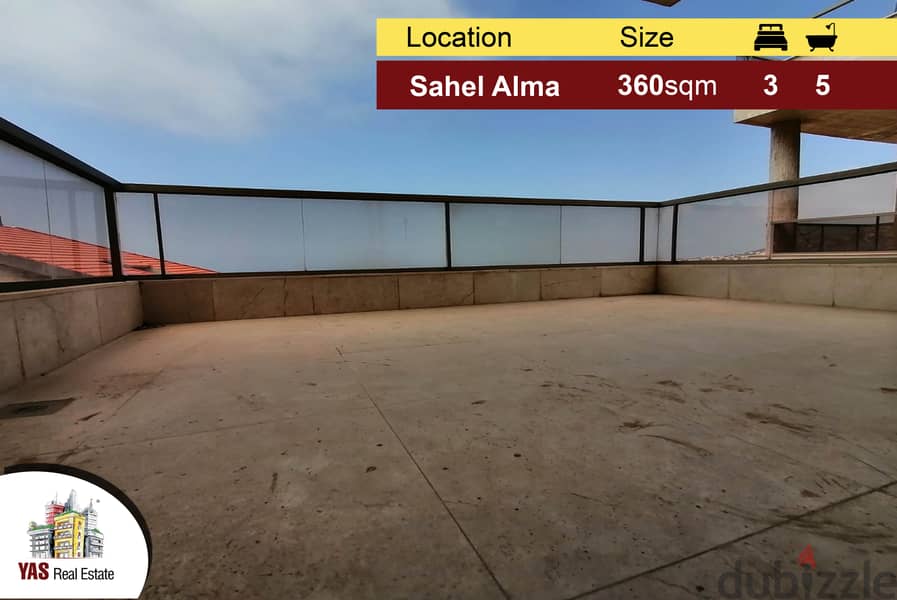 Sahel Alma 360m2 | Duplex | High-End | Panoramic View | 0