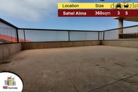 Sahel Alma 360m2 | Duplex | High-End | Panoramic View | Rent | 0