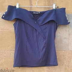 Paramour Collection Navy Top 0