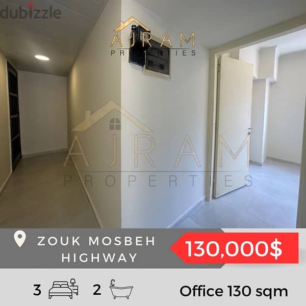 Office / Clinic in Zouk Mosbeh - 130sqm 5