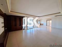 L12418-Decorated Apartment with 200 SQM Terrace For Sale In Bsalim