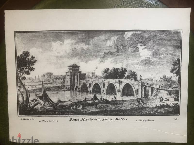 Giuseppe Vasi  Roma 18c etchings collection مجموعه كامله 7