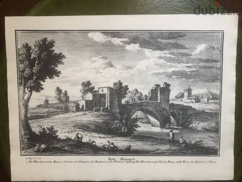 Giuseppe Vasi  Roma 18c etchings collection مجموعه كامله 10