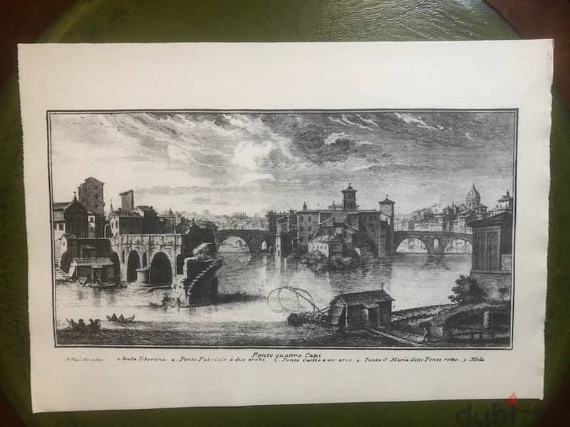 Giuseppe Vasi  Roma 18c etchings collection مجموعه كامله 13