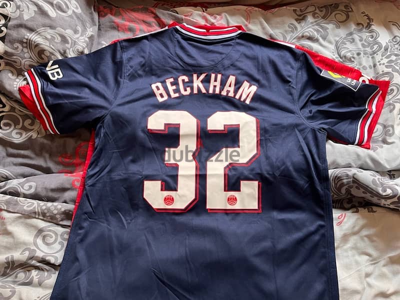 Paris Saint-Germain beckham air jordan special edition jersey 4