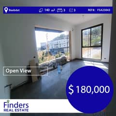 Apartment for sale | Open View | Baabdat | شقة للبيع | بعبدات