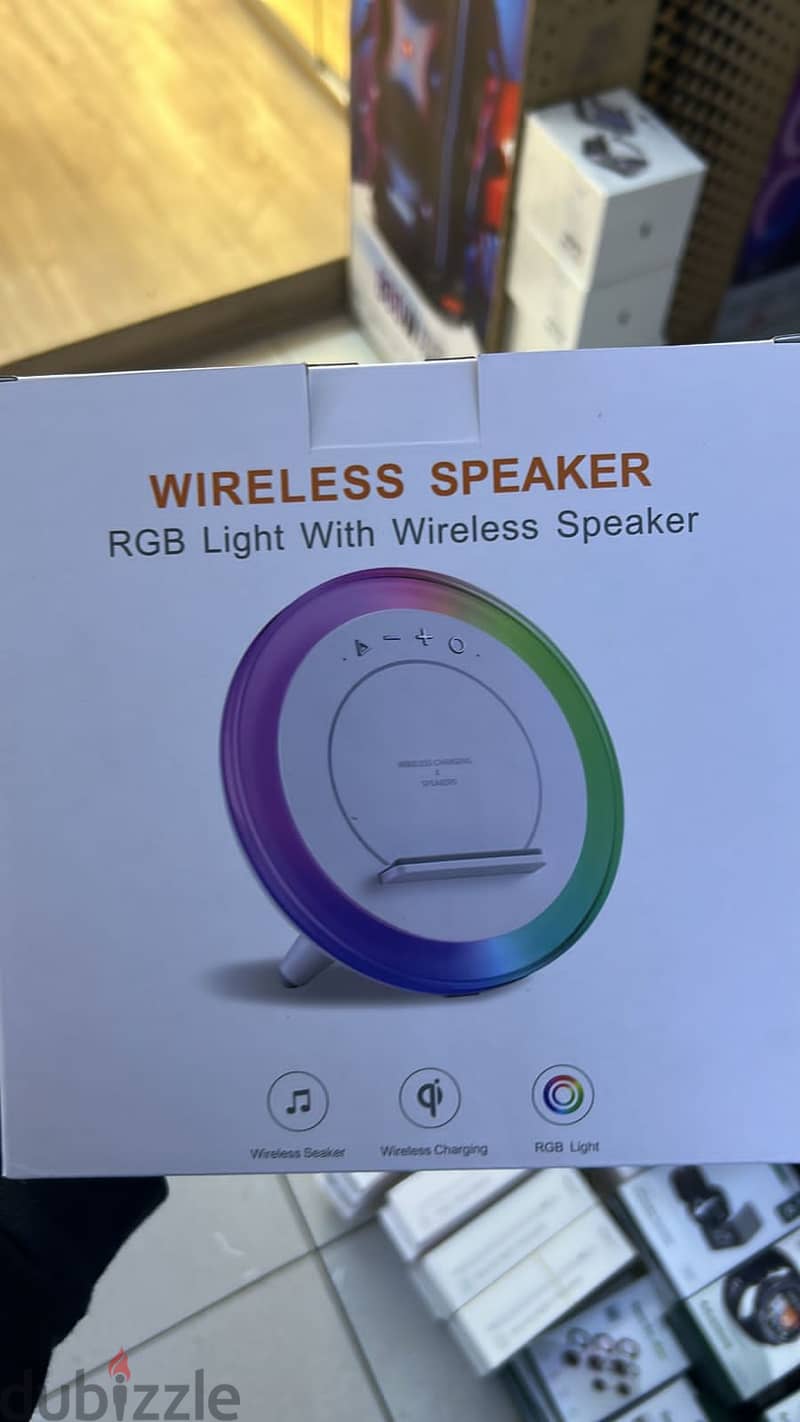 RGB light with wireless  speaker 1