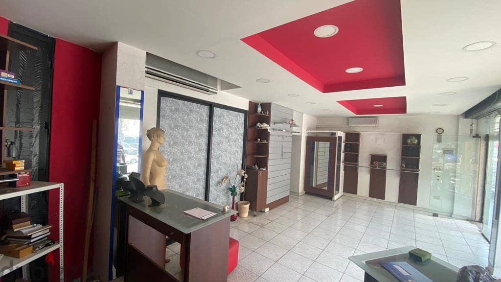 L12447-An Open Space Furnished Shop for Rent In Mtayleb 1