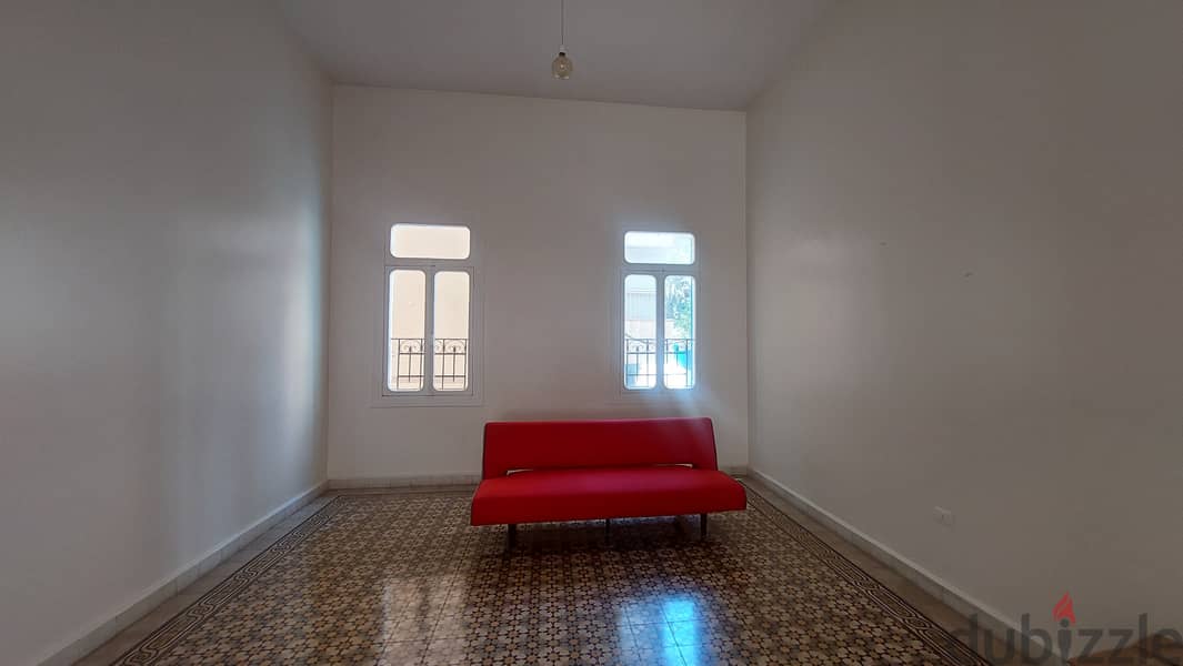 L12456-2-Bedroom Unfurnished Apartment for Rent in Hamra, Ras Beirut 2
