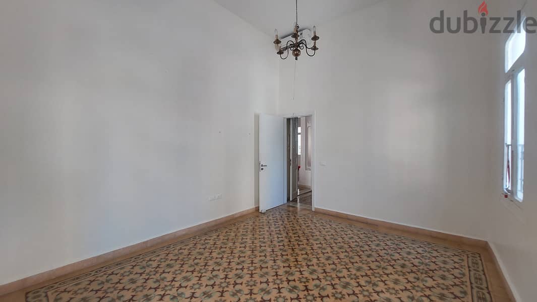 L12456-2-Bedroom Unfurnished Apartment for Rent in Hamra, Ras Beirut 3
