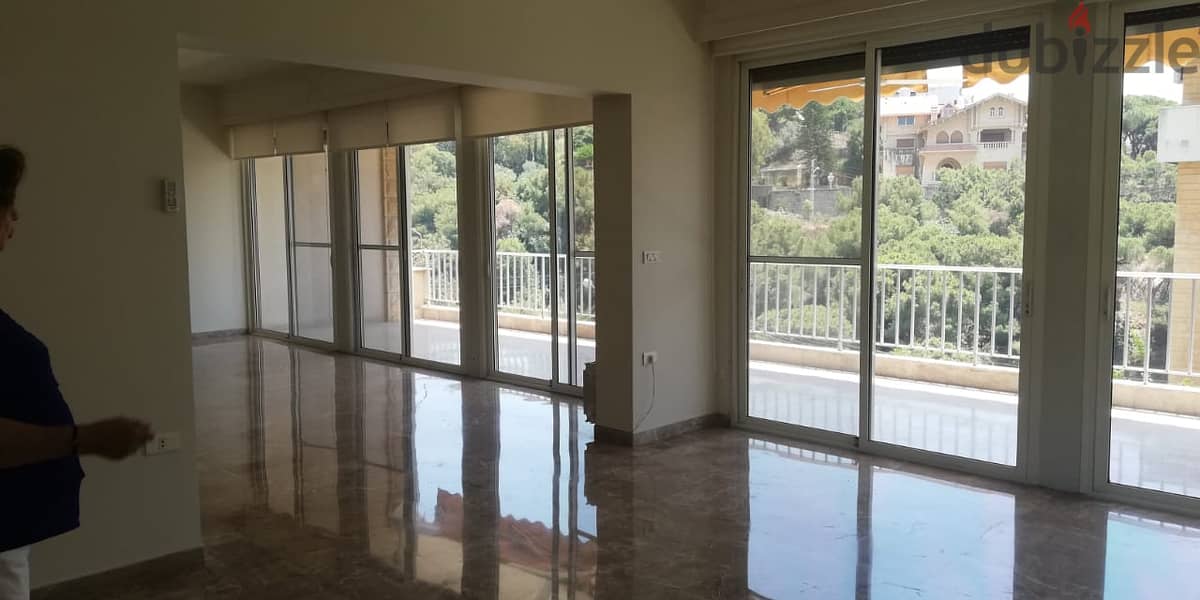 L12457-Spacious Apartment With Green View for Rent In Rabieh 3