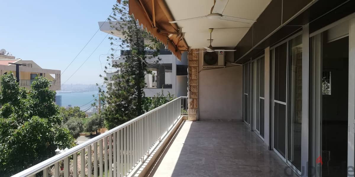 L12457-Spacious Apartment With Green View for Rent In Rabieh 7