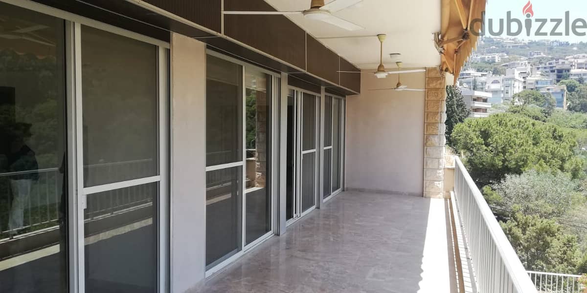 L12457-Spacious Apartment With Green View for Rent In Rabieh 12