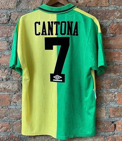 cantona 7 the most favorite Manchester United limited umbro jersey