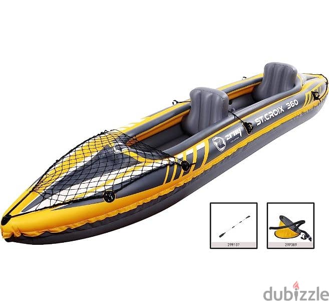 Inflatable kayak for 2 (St. Croix 360 from Zray) 6
