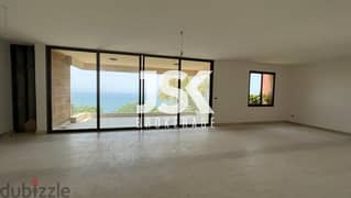 L12471-Duplex with Terrace & Beautiful Sea View For Sale in Kfarhbeib