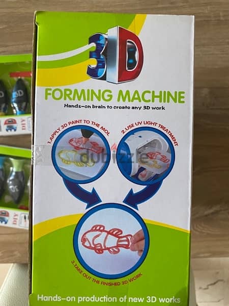 3d forming machine ( 3d printing for kids)+cartidges 2