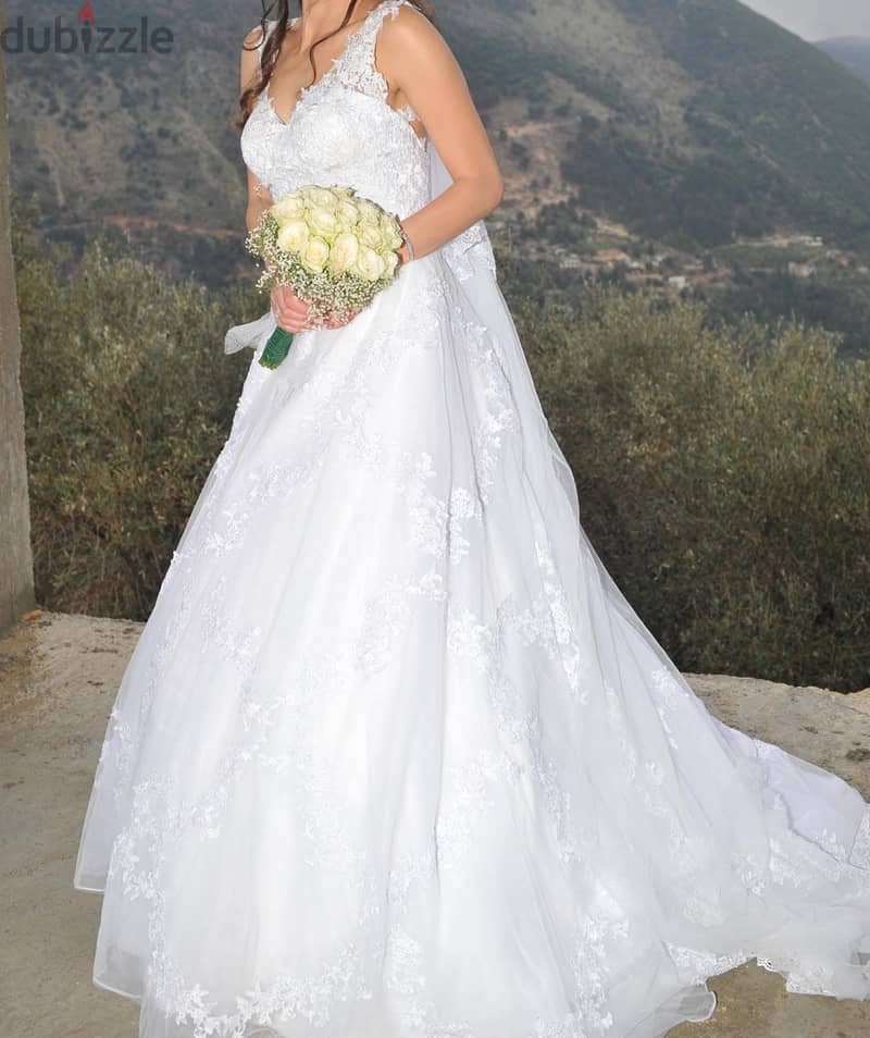 Wedding Dress فستان عروس 0
