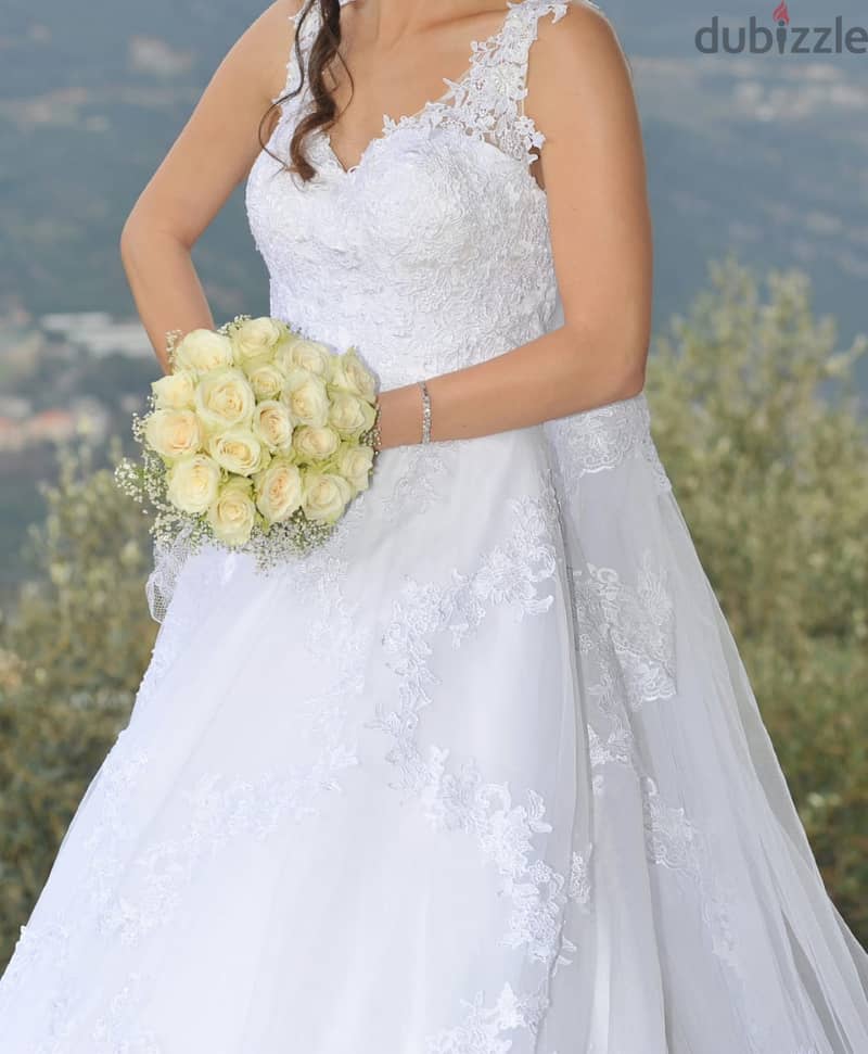 Wedding Dress فستان عروس 6