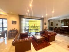 Furnished spacious apartment for rent in Rabieh
