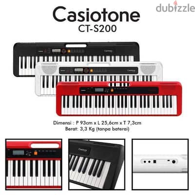 casio cts 200 keybord piano