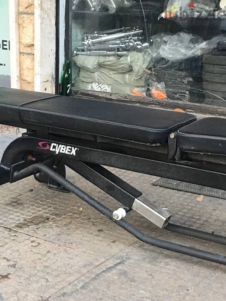 bench adjustable cybex like new we have also all sports equipment 2