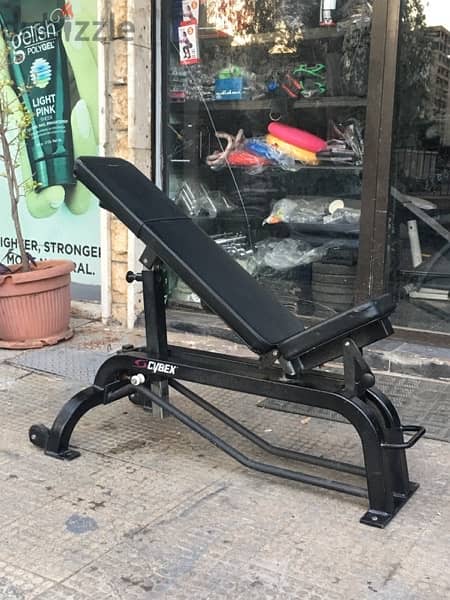 bench adjustable cybex like new we have also all sports equipment 3