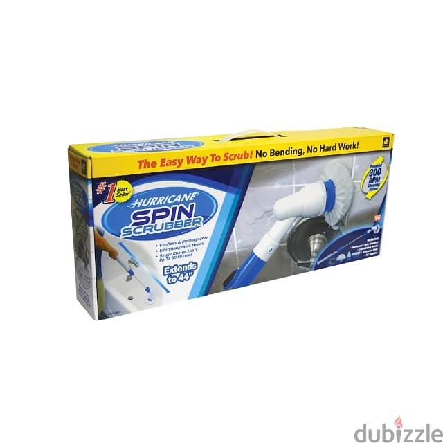 Hurricane Spin Scrubber - Rechargeable Cleaning Brush Home Mop 9