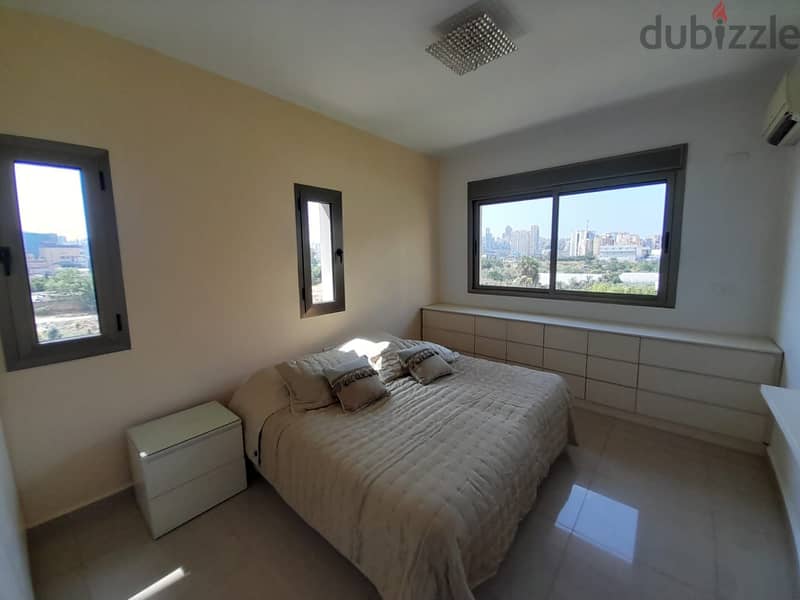 190 SQM Furnished Apartment in Sin El Fil, Metn with City View 4