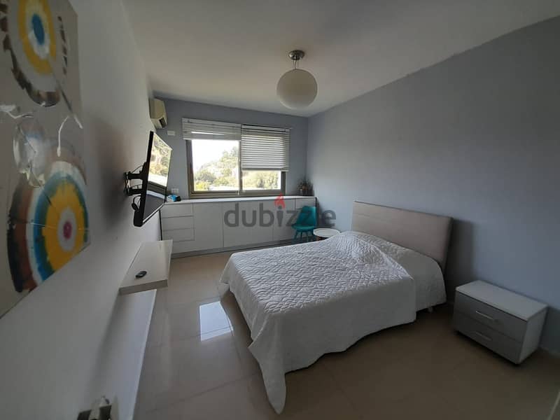 190 SQM Furnished Apartment in Sin El Fil, Metn with City View 5