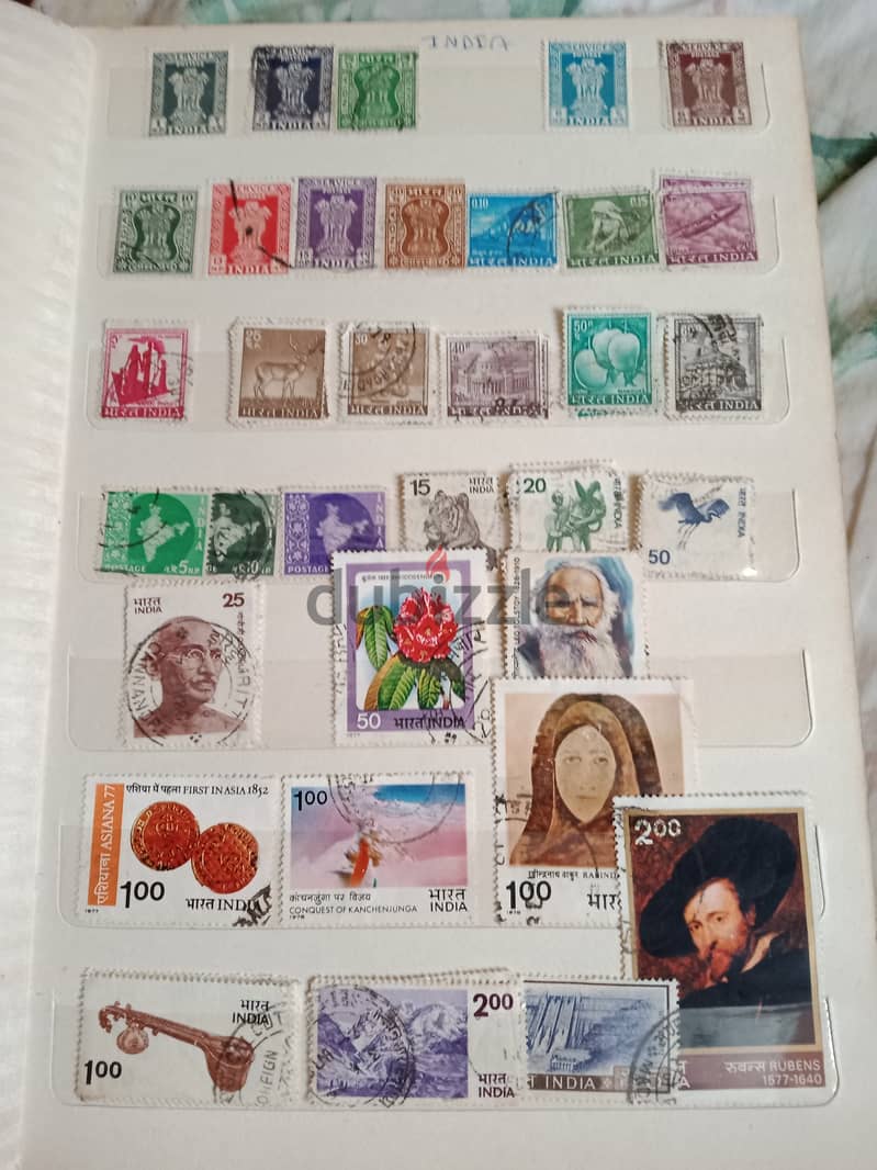 Stamp Book 2 - stamps from around the world & prominent persons 2