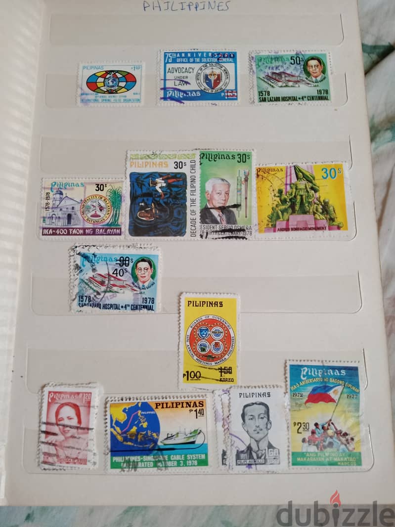 Stamp Book 2 - stamps from around the world & prominent persons 3