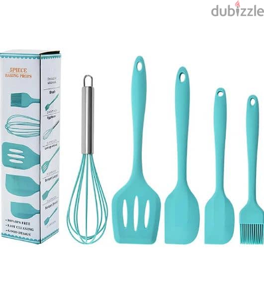 High quality heatproof silicone cooking set 0