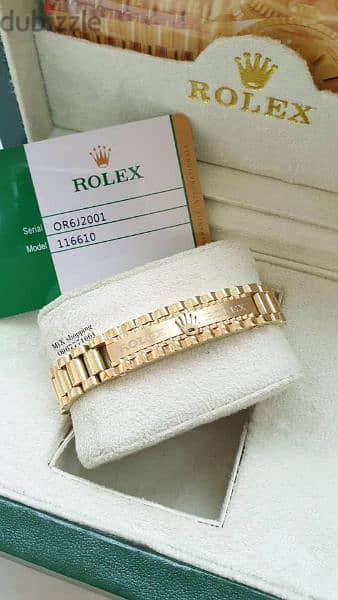 Rolex bracelet 100% 9