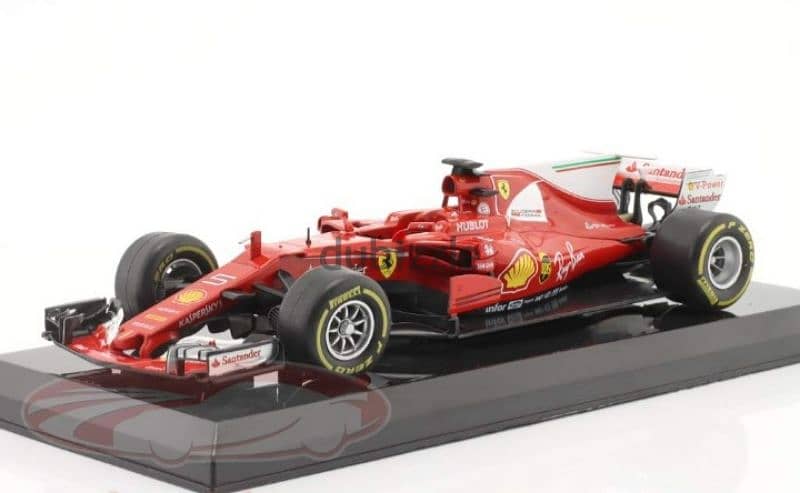 Sebastien Vettel Ferrari SF70H (2017) diecast car model 1:24. 1