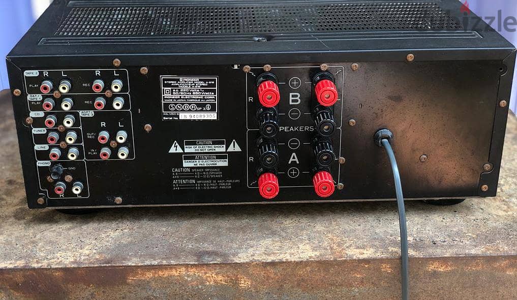 Pioneer Reference Stereo Amplifier A-616 2