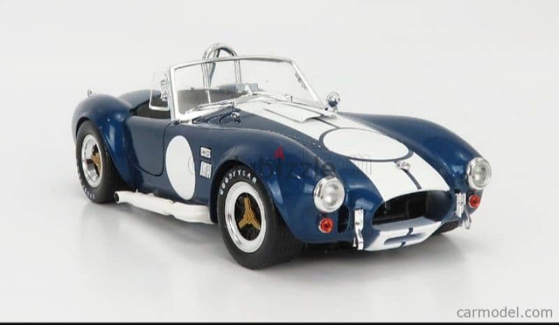 Shelby Cobra 427 diecast car model 1;18. 3