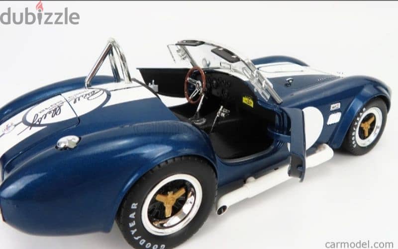 Shelby Cobra 427 diecast car model 1;18. 5