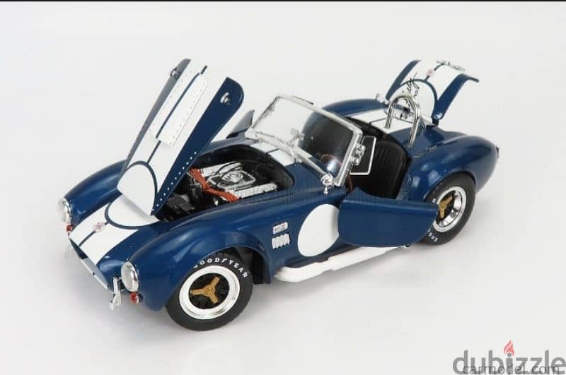 Shelby Cobra 427 diecast car model 1;18. 6