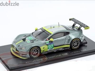 Aston Martin Vantage GTE (24h Lemans 2017) diecast car model 1;43.