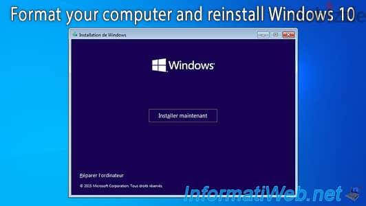 Format windows 10 + activation + office 2016 + antivirus + programs