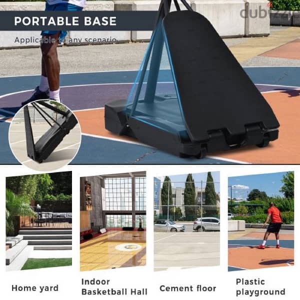 Dunk Master S024 Portable Basketball System 9