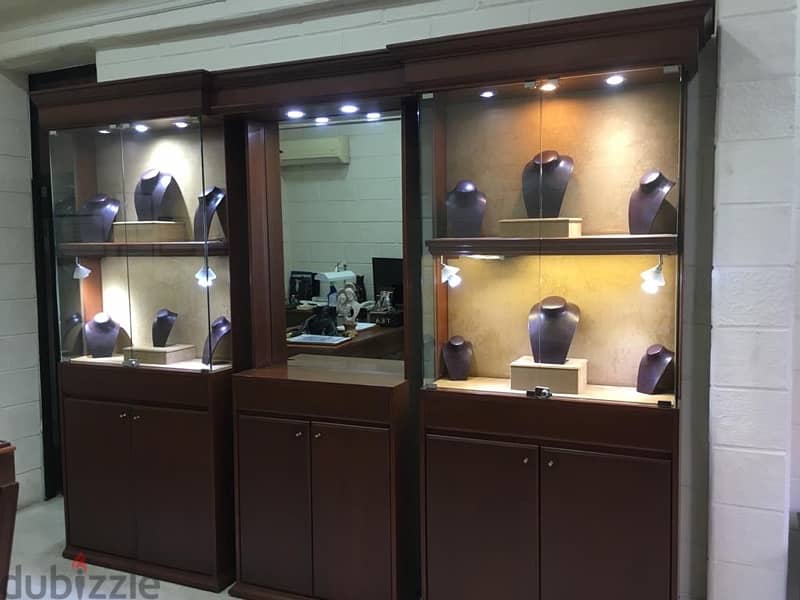 High quality meuble showcases for jewellersfull 1