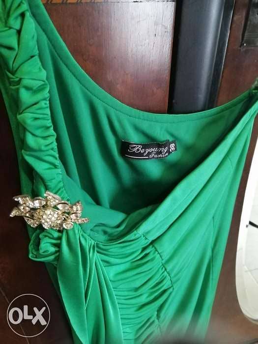 Green dress size S 0