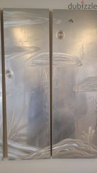 Stunning Handcrafted Aluminium Oceanic Wall Art 4