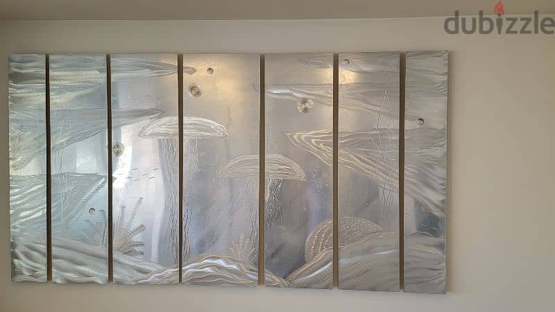 Stunning Handcrafted Aluminium Oceanic Wall Art 0