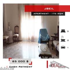 Apartment for sale in jbeil 175 SQM REF#JH17200